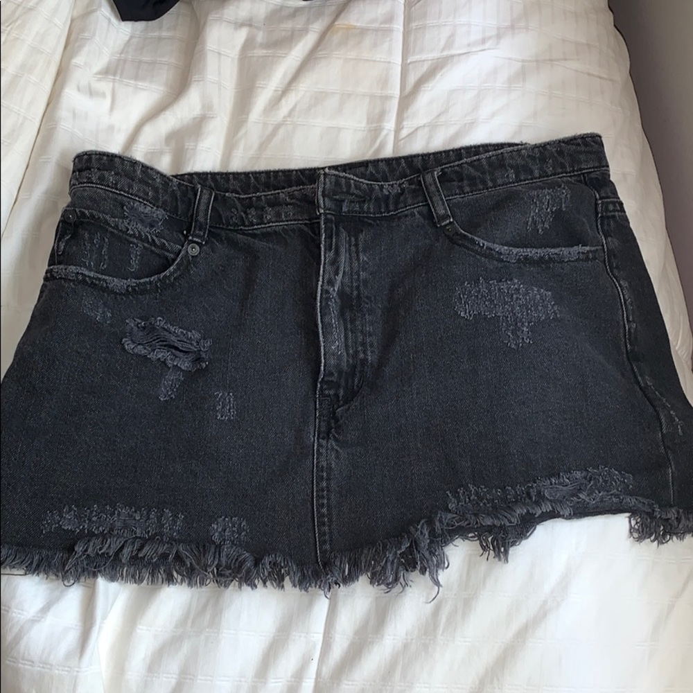 Free people mini skirt